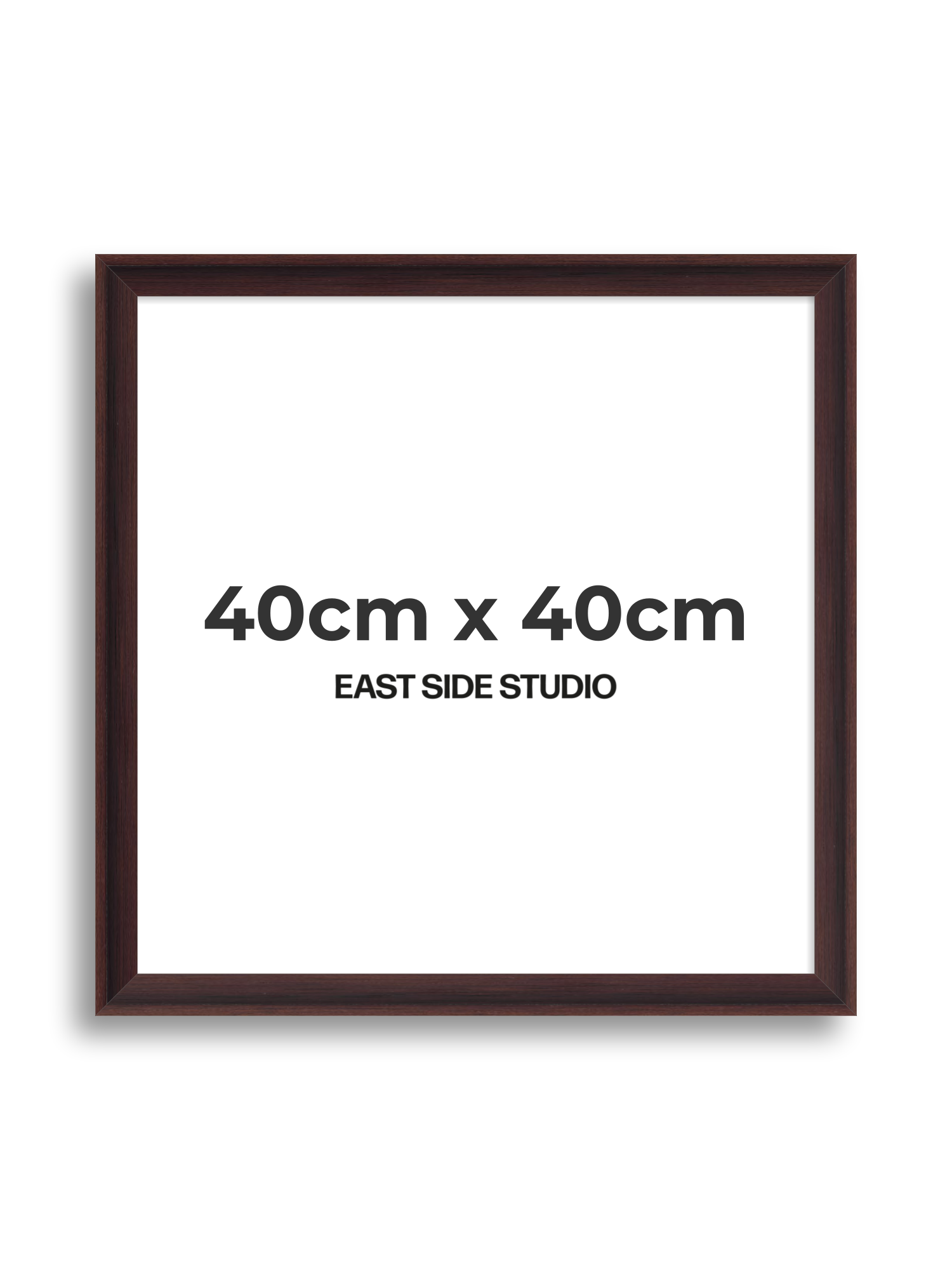 Wenge 40cm x 40cm picture frame