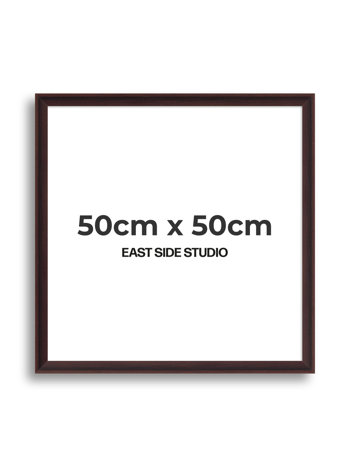 Wenge 50cm x 50cm picture frame