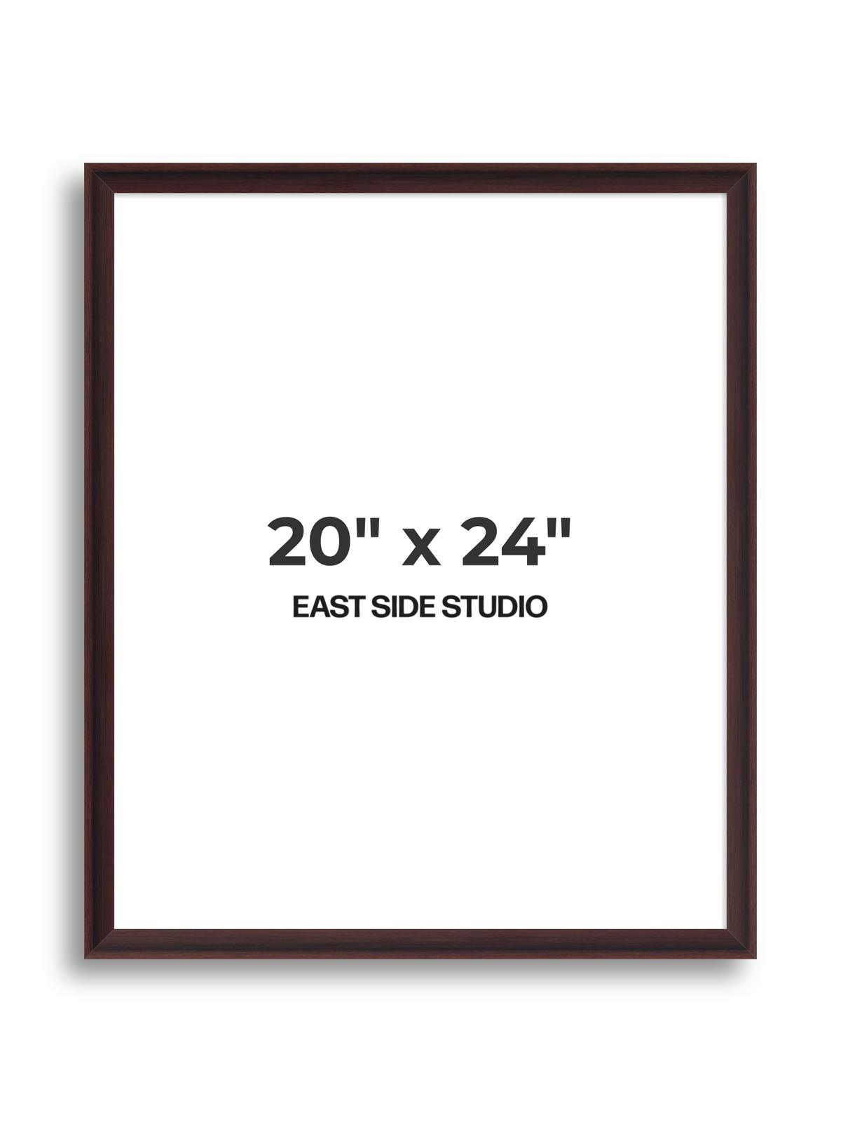 Wenge 20" x 24" picture frame