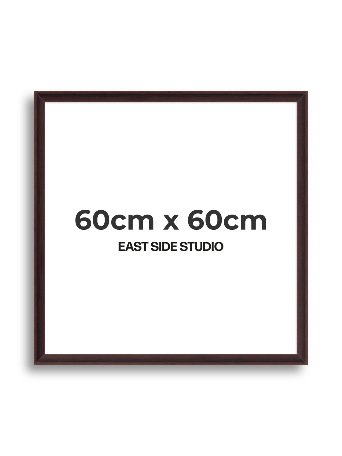 Wenge 60cm x 60cm picture frame