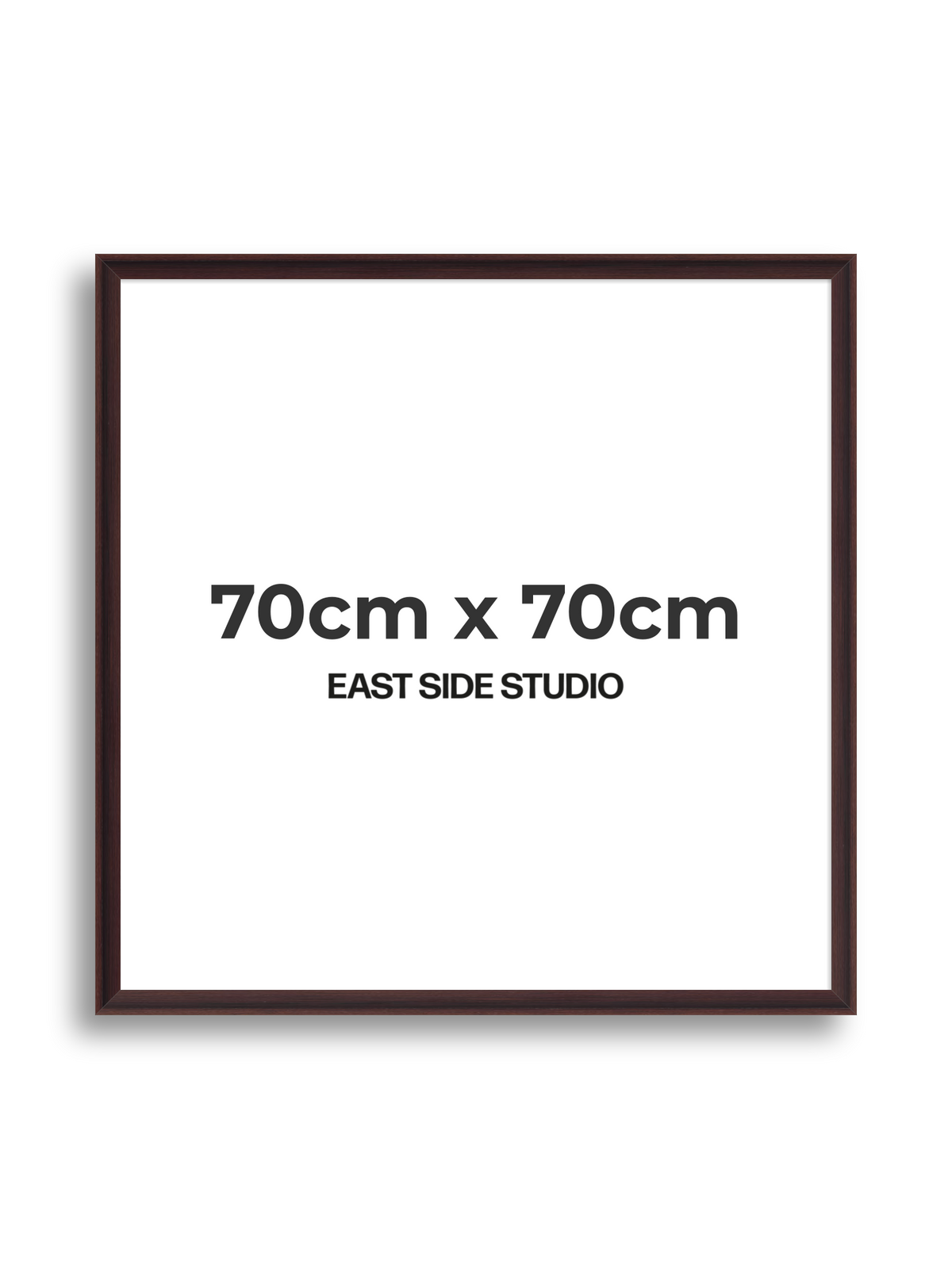 Wenge 70cm x 70cm picture frame