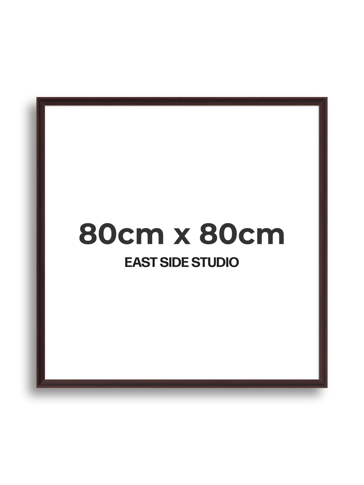 Wenge 80cm x 80cm picture frame