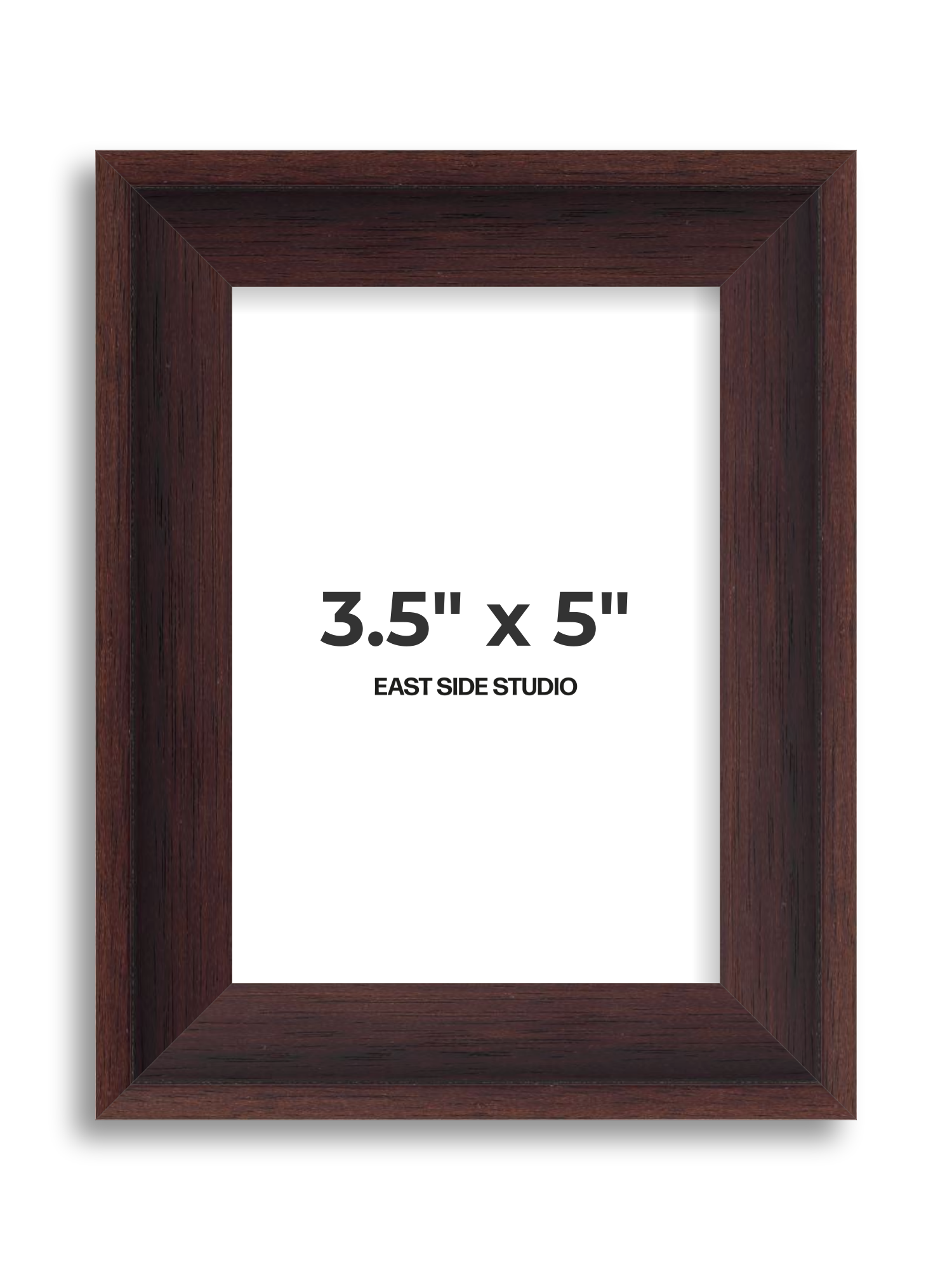 Wenge 3.5" x 5" picture frame