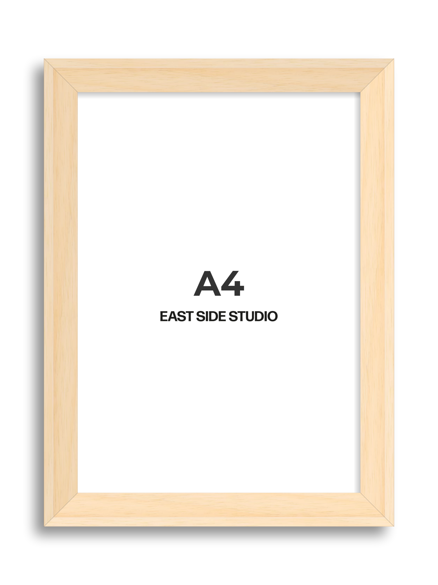 Natural Wood A4 picture frame