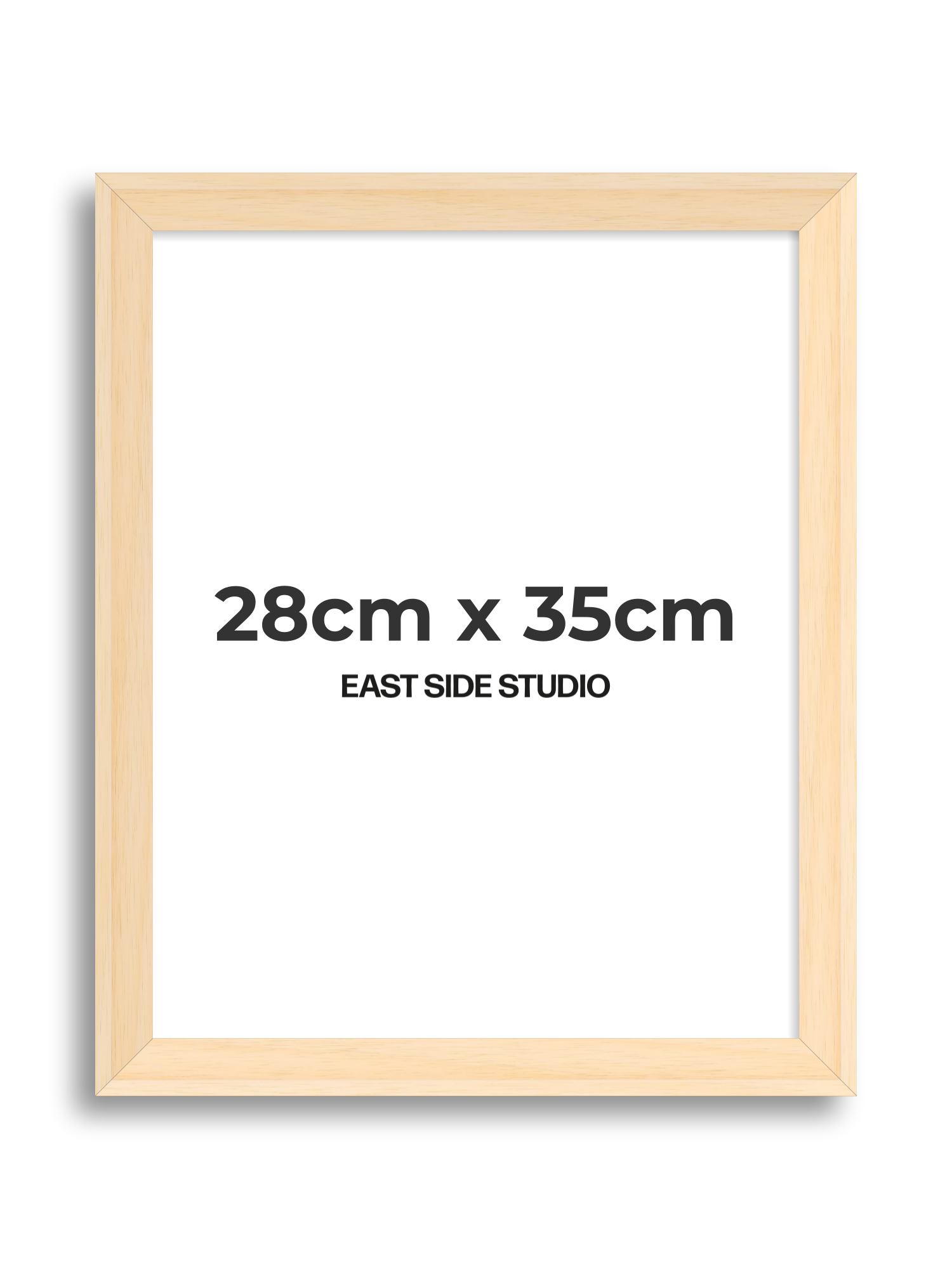 Natural Wood 28cm x 35cm picture frame