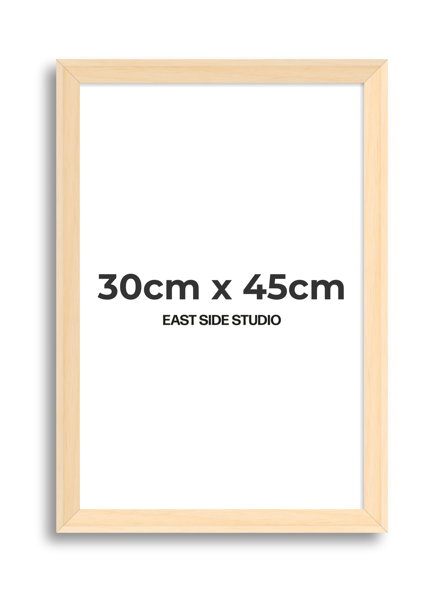 Natural Wood 30cm x 45cm picture frame