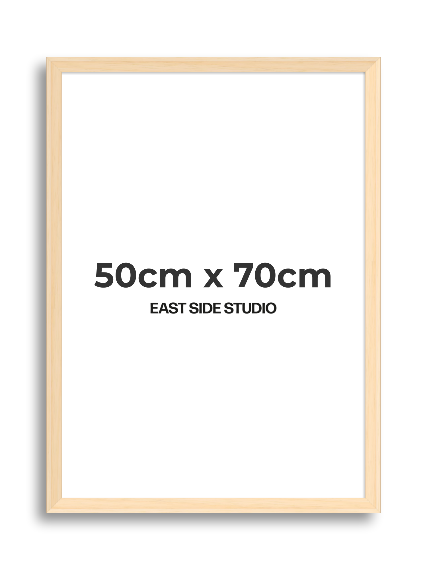 Natural Wood 50cm x 70cm picture frame