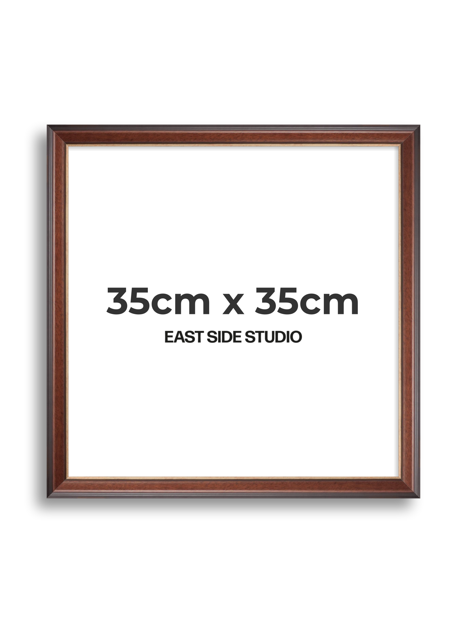 Antique Walnut & Gold 35cm x 35cm picture frame