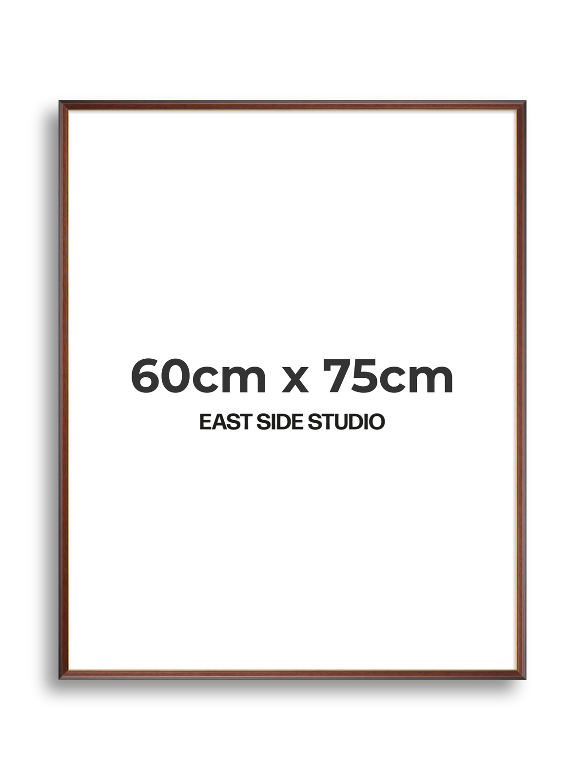 Antique Walnut & Gold 60cm x 75cm picture frame