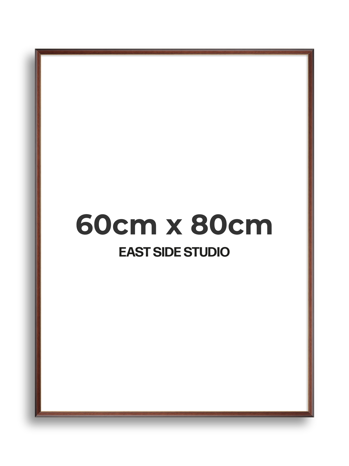 Antique Walnut & Gold 60cm x 80cm picture frame