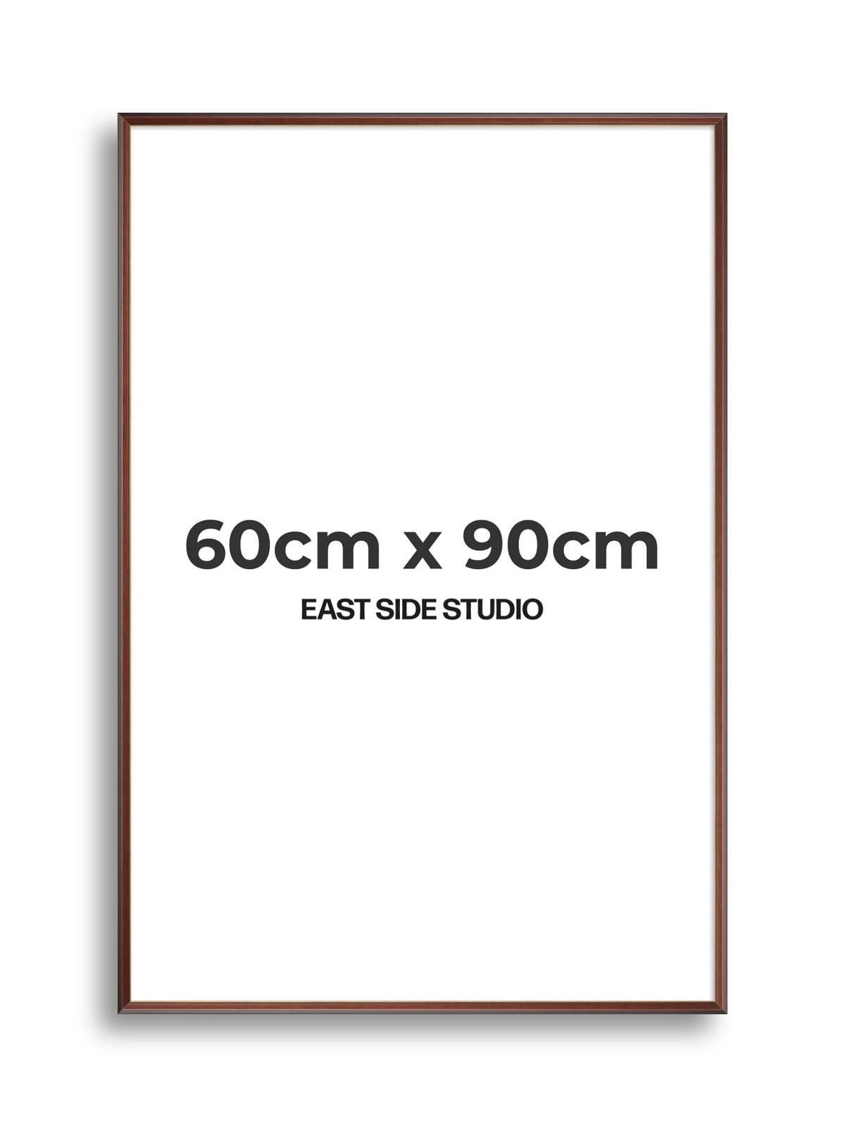 Antique Walnut & Gold 60cm x 90cm picture frame