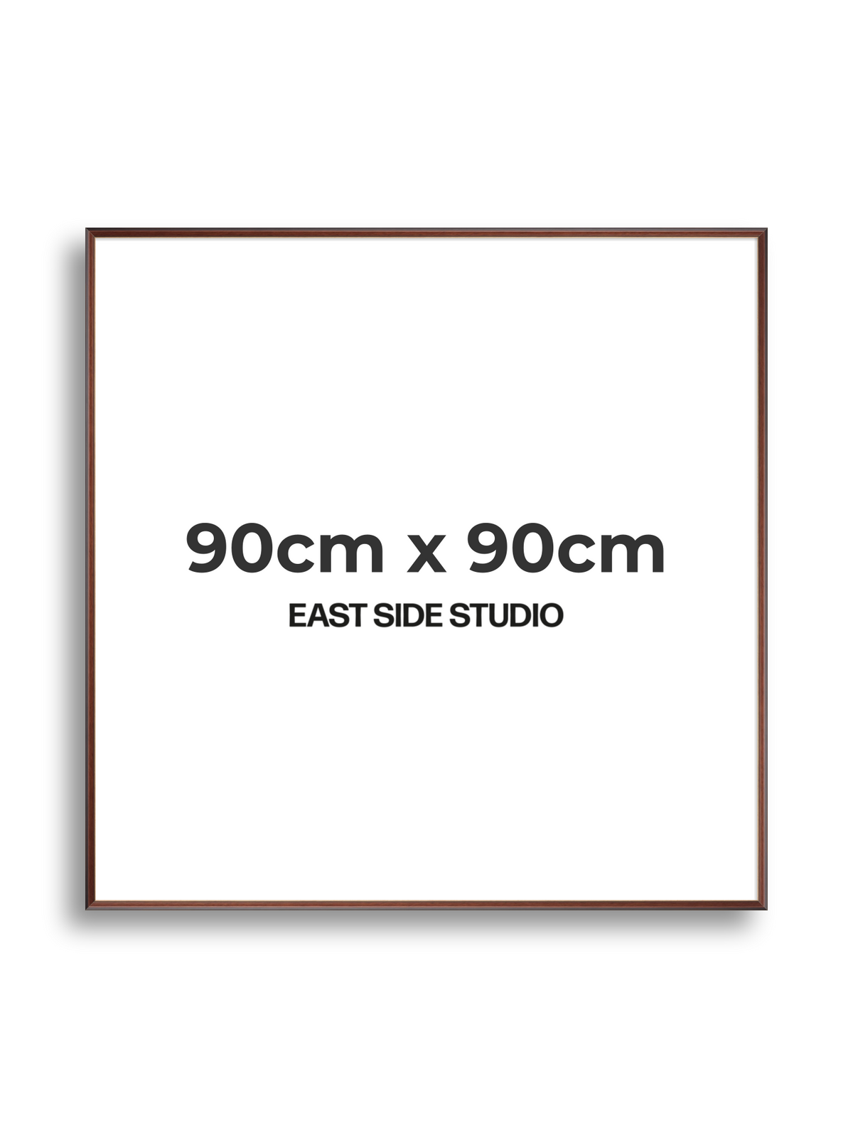 Antique Walnut & Gold 90cm x 90cm picture frame