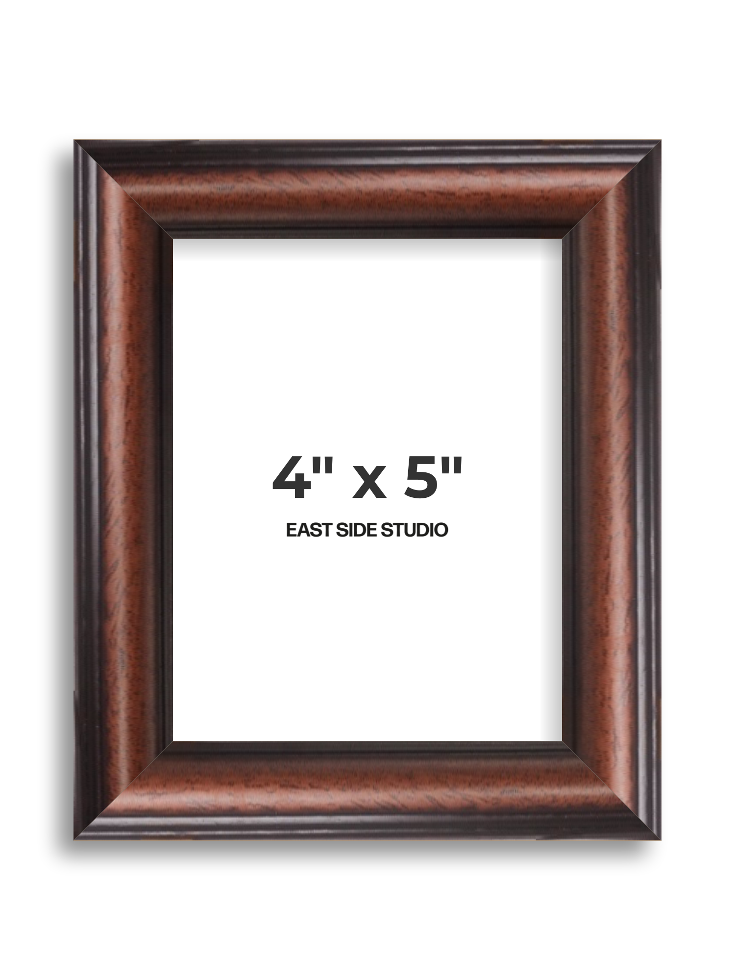 Dark Antique Walnut 4" x 5" picture frame