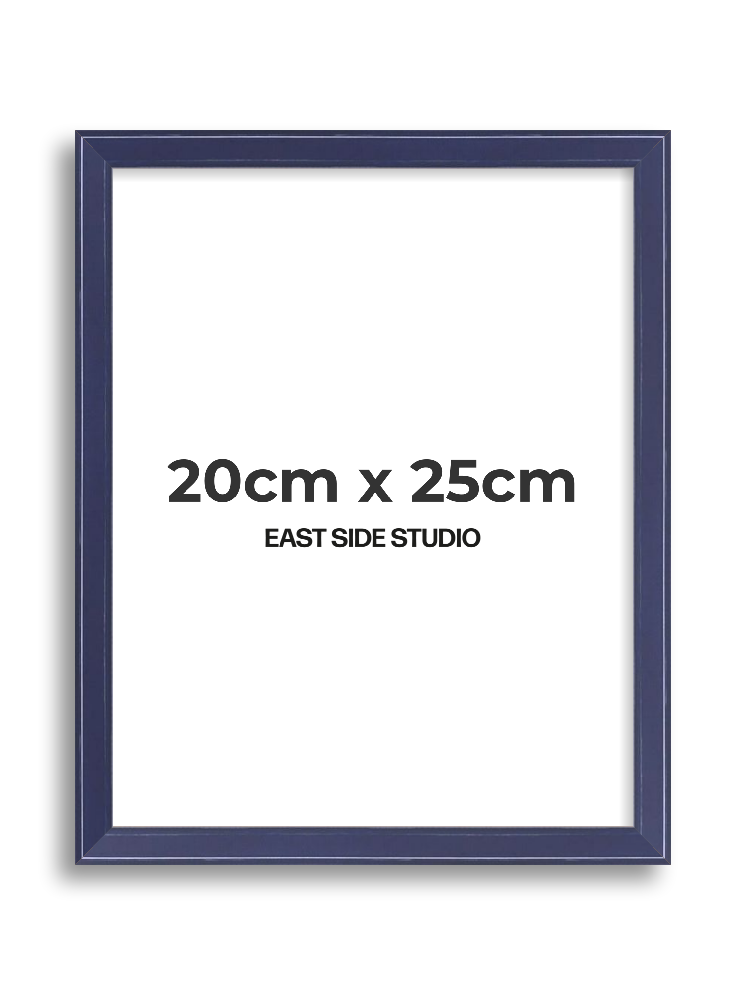 Cobalt Blue Gloss 20cm x 25cm picture frame