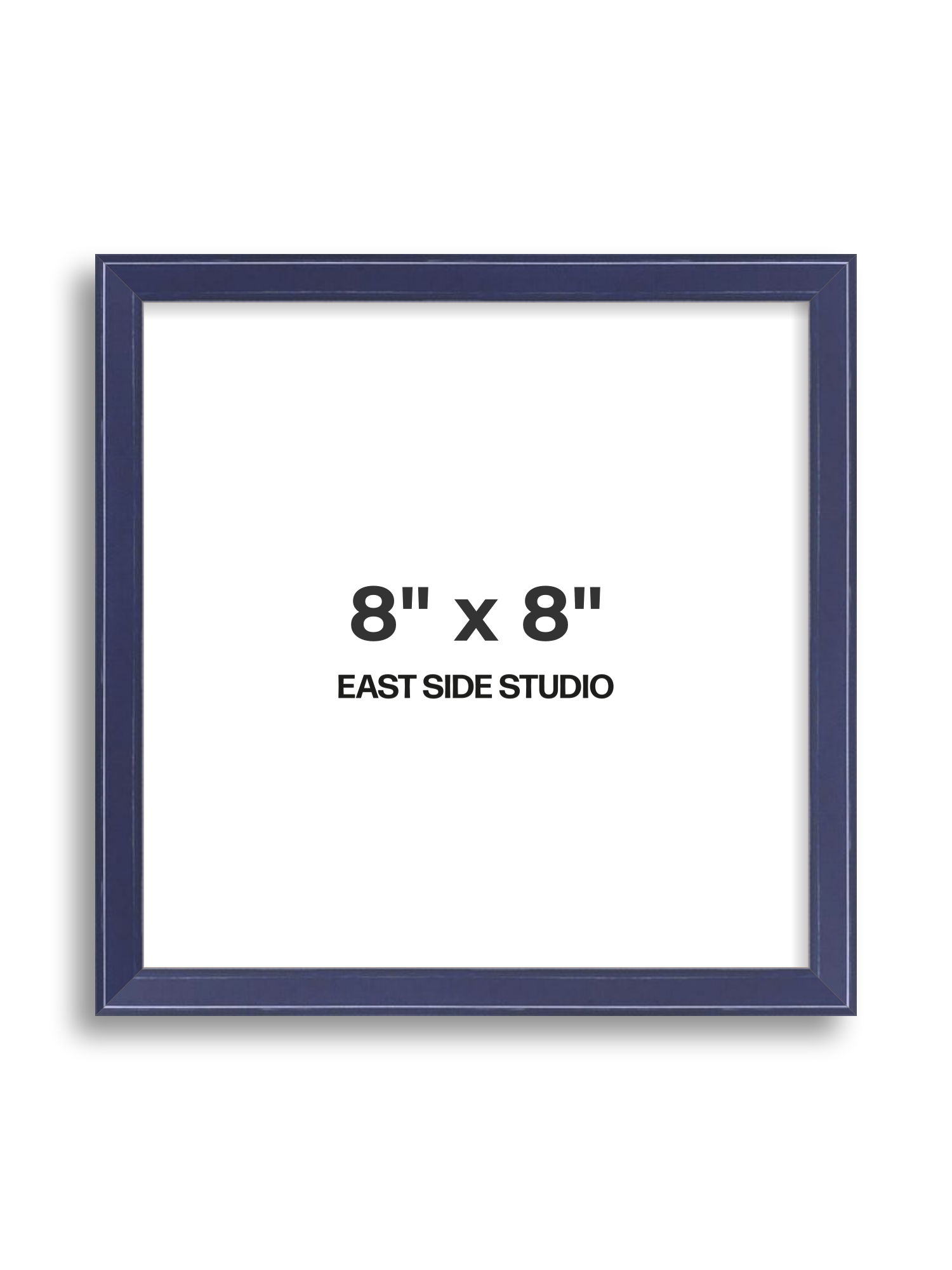 Cobalt Blue Gloss 8" x 8" picture frame