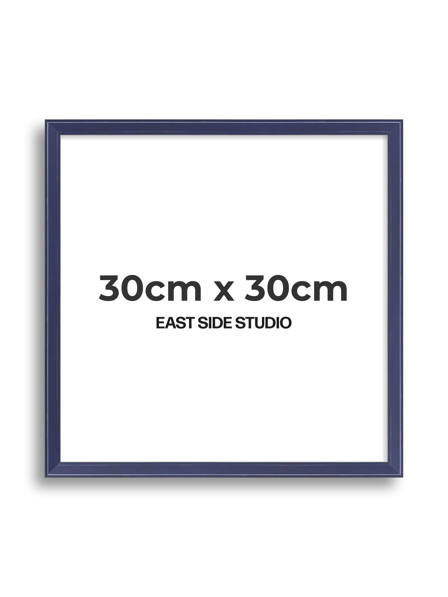 Cobalt Blue Gloss 30cm x 30cm picture frame