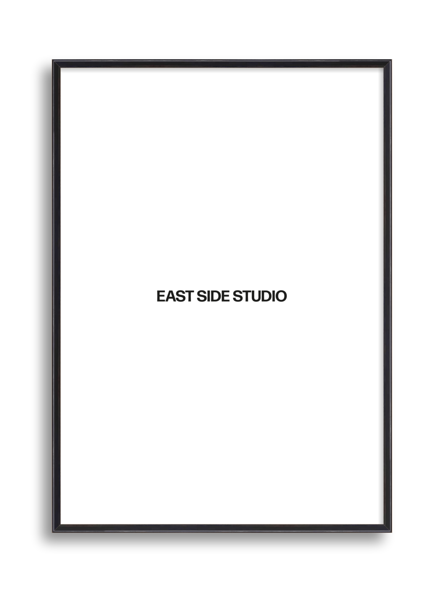 Black Lacquer picture frame