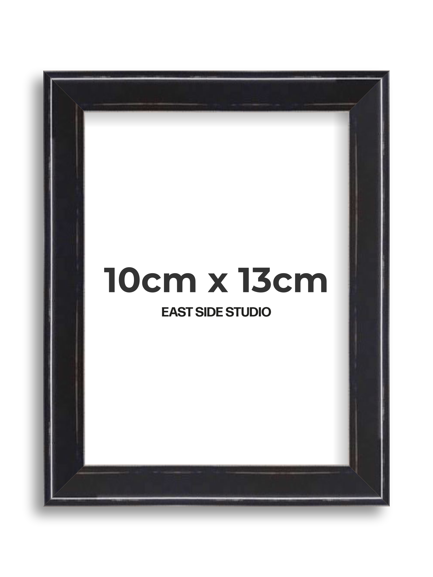Black Lacquer 10cm x 13cm picture frame