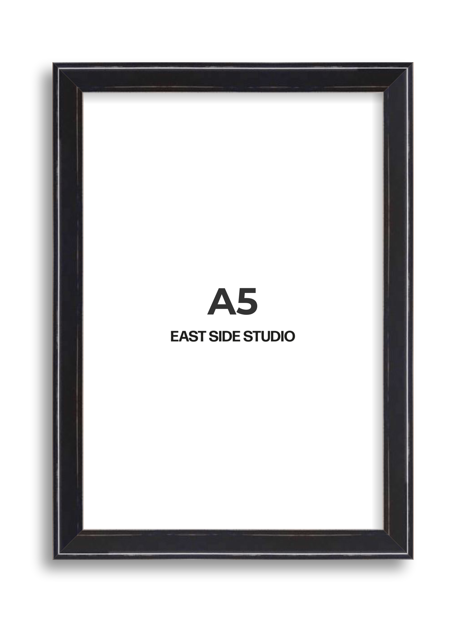 Black Lacquer A5 picture frame