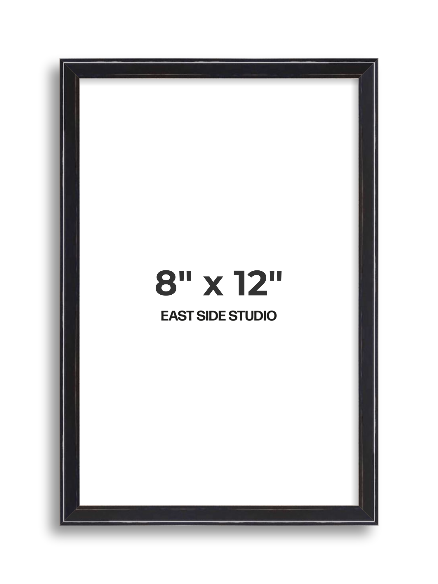Black Lacquer 8" x 12" picture frame