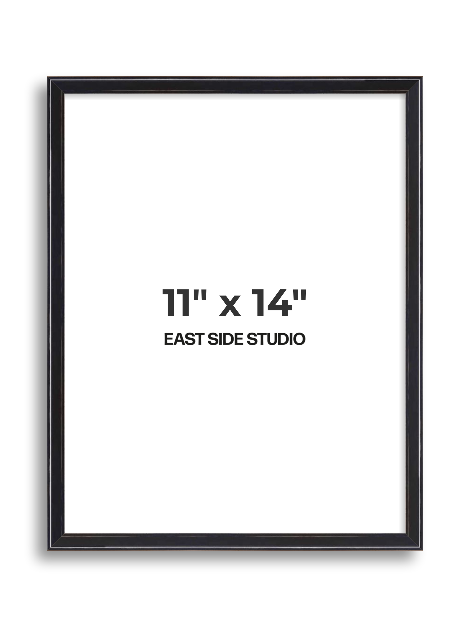 Black Lacquer 11" x 14" picture frame