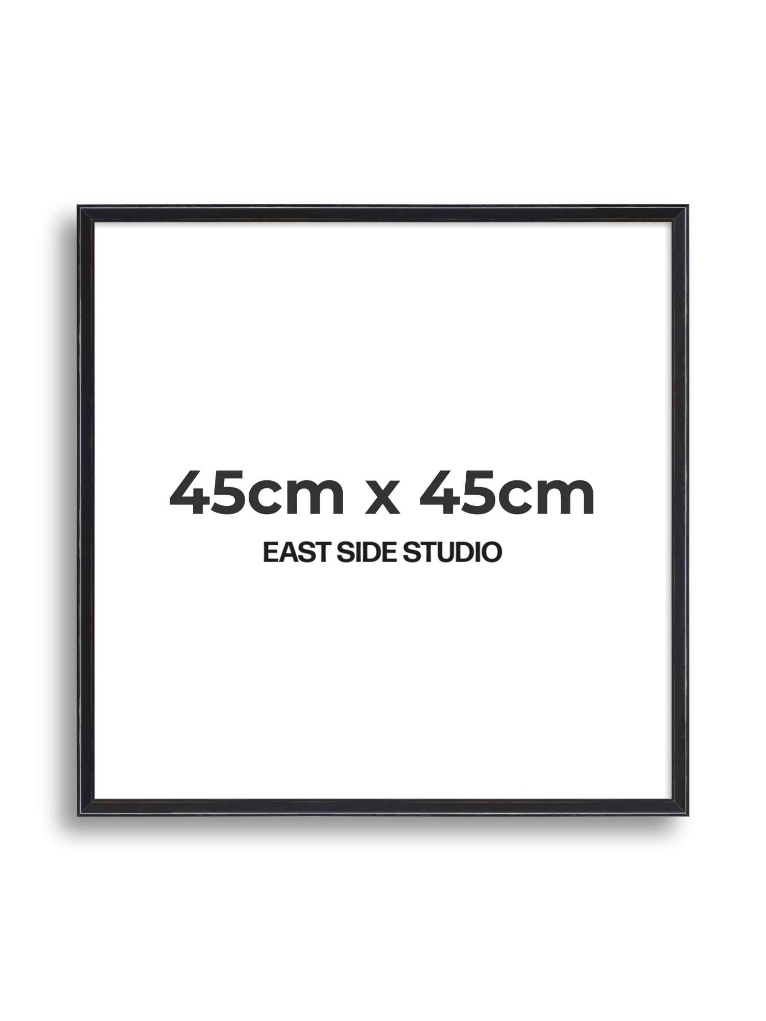 Black Lacquer 45cm x 45cm picture frame