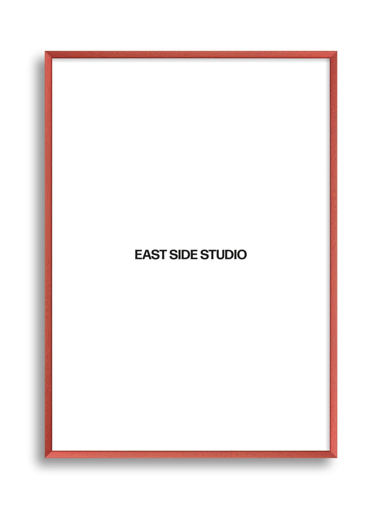 Blossom Red Stain picture frame