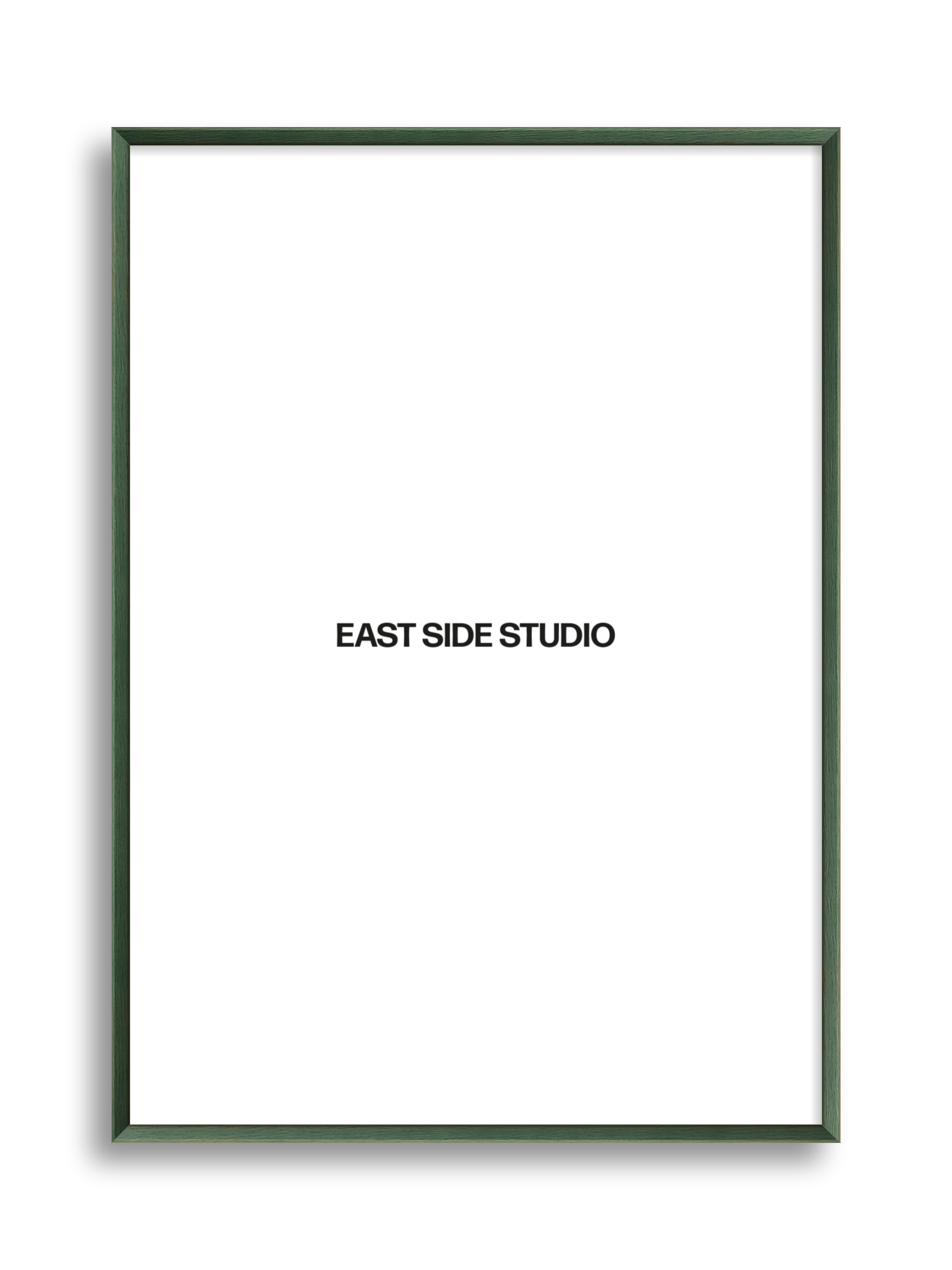 Forest Green Stain picture frame