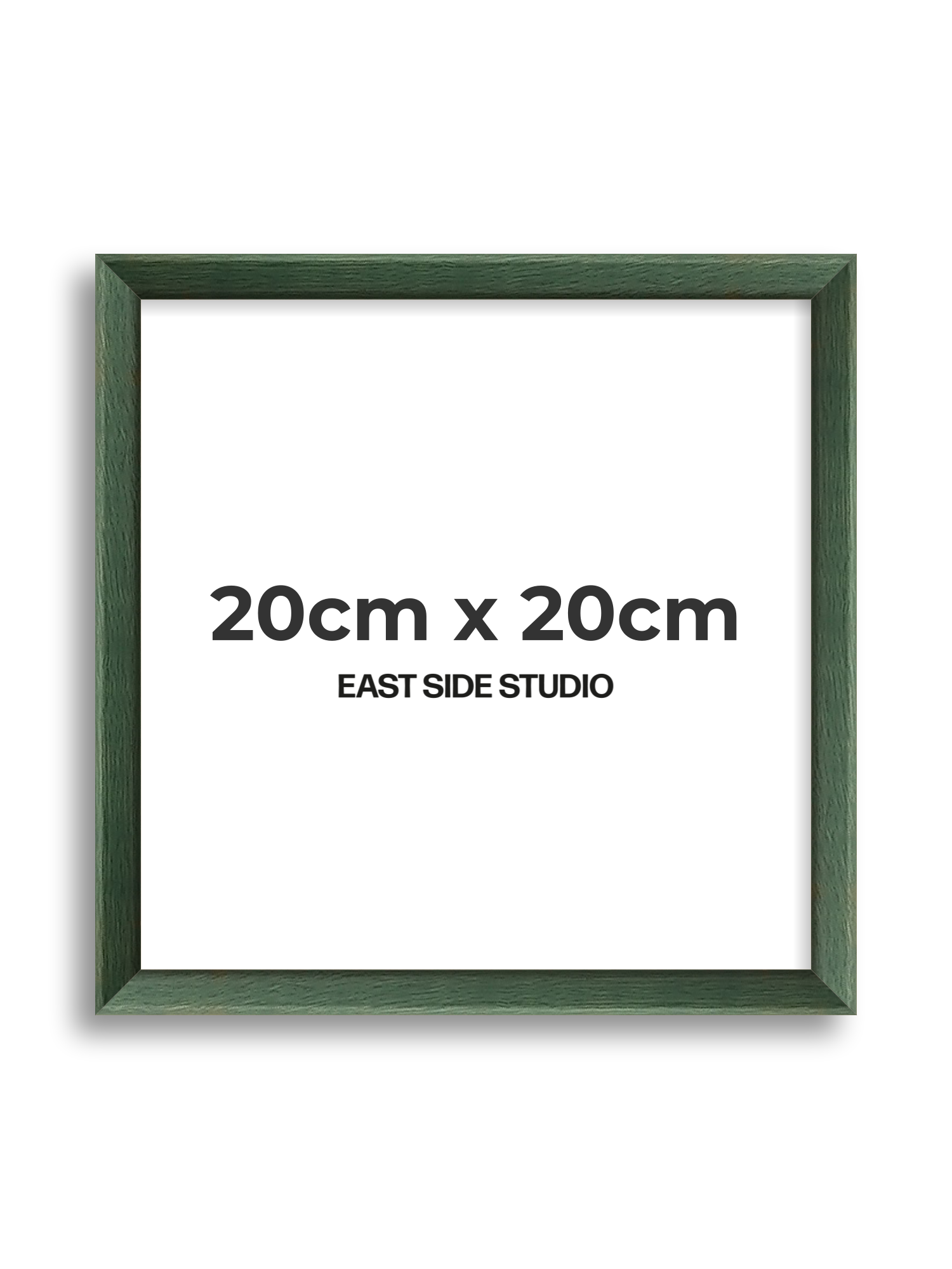 Forest Green Stain 20cm x 20cm picture frame