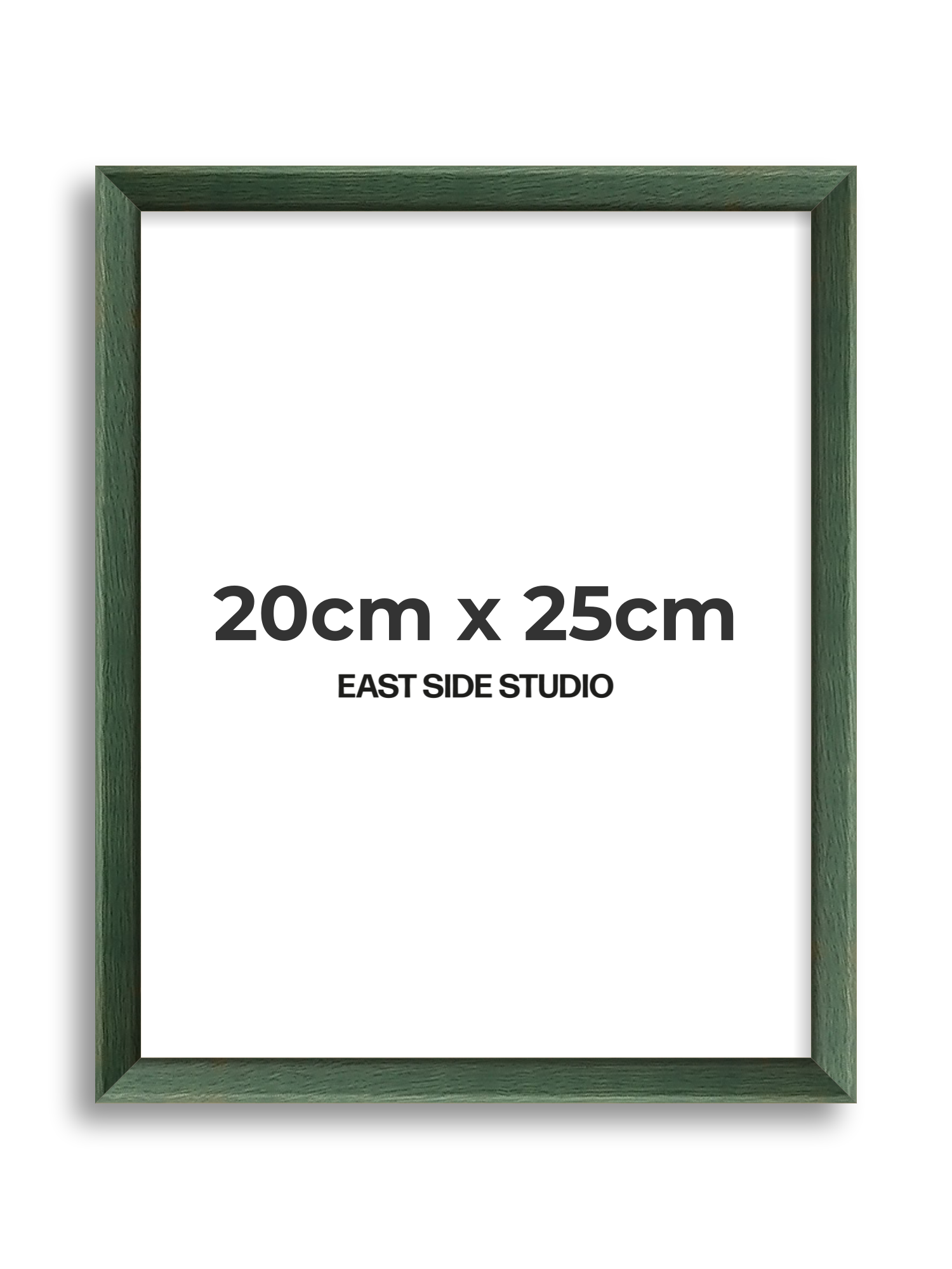 Forest Green Stain 20cm x 25cm picture frame
