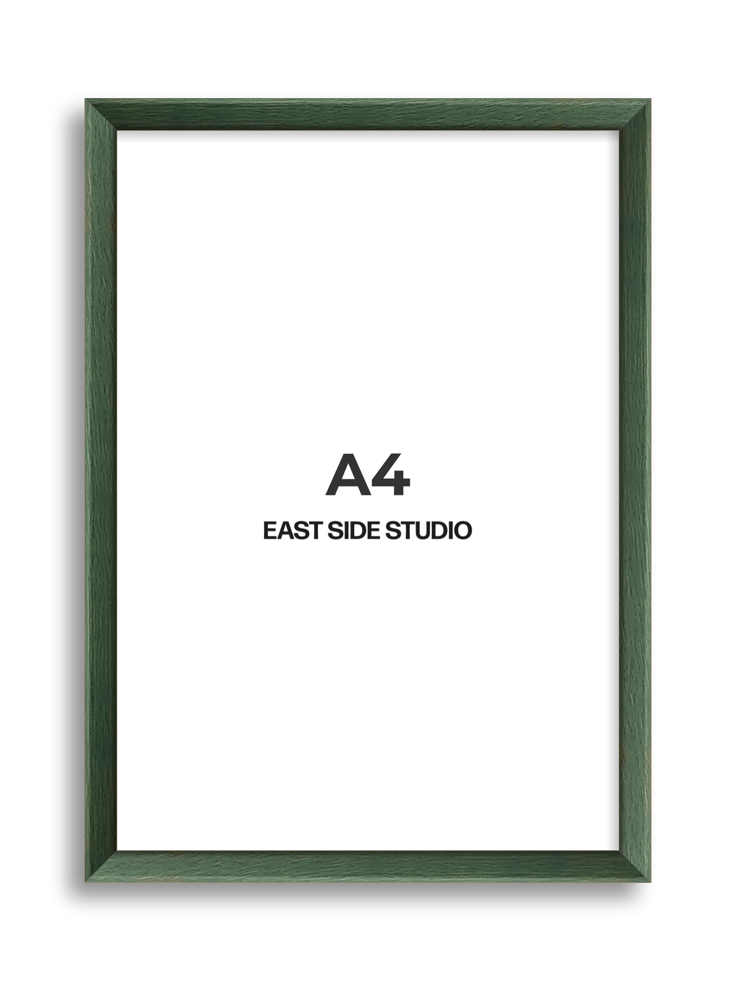 Forest Green Stain A4 picture frame