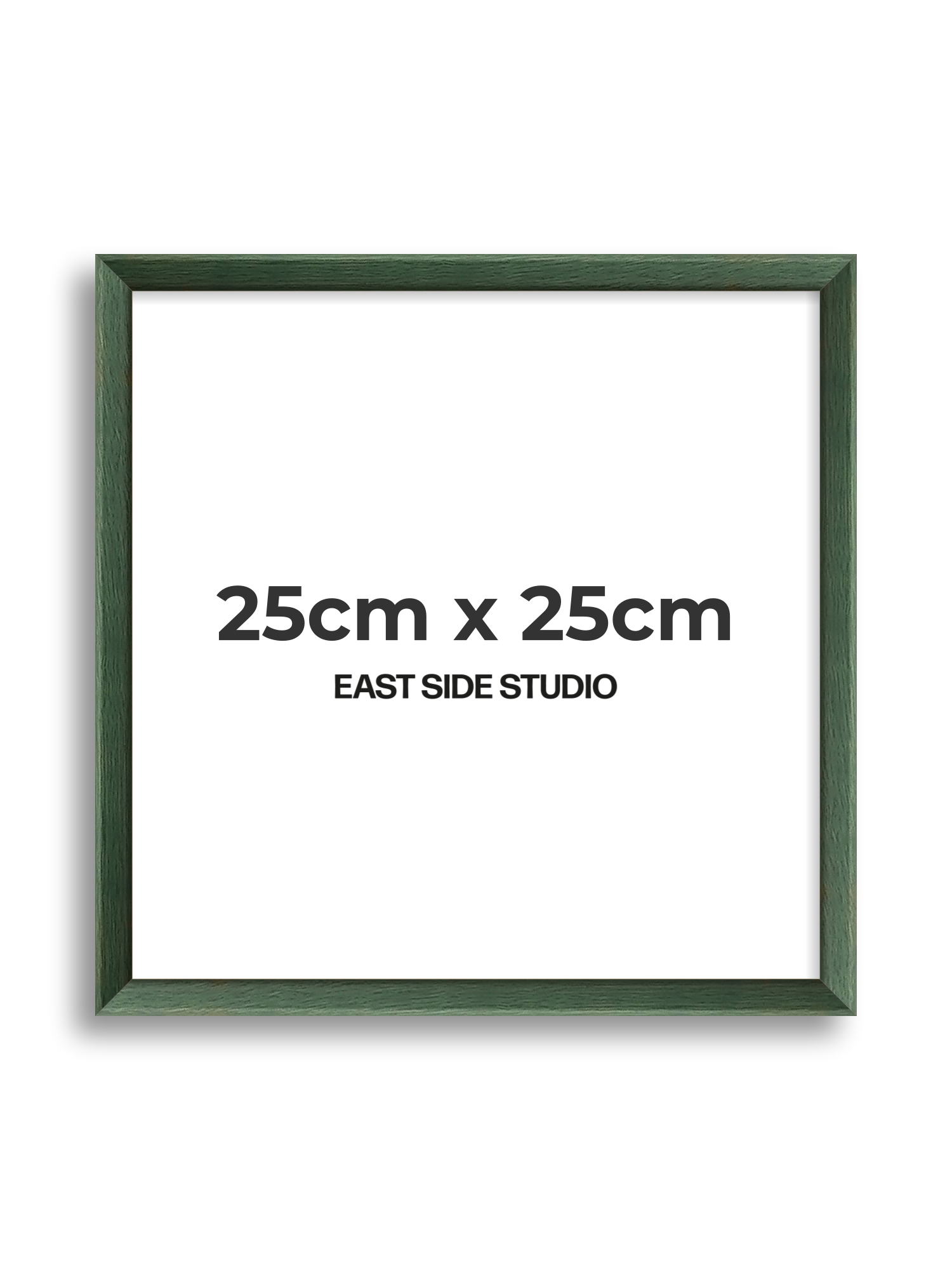 Forest Green Stain 25cm x 25cm picture frame