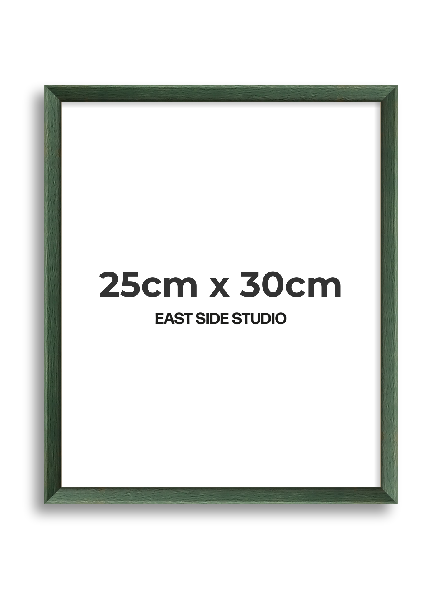 Forest Green Stain 25cm x 30cm picture frame