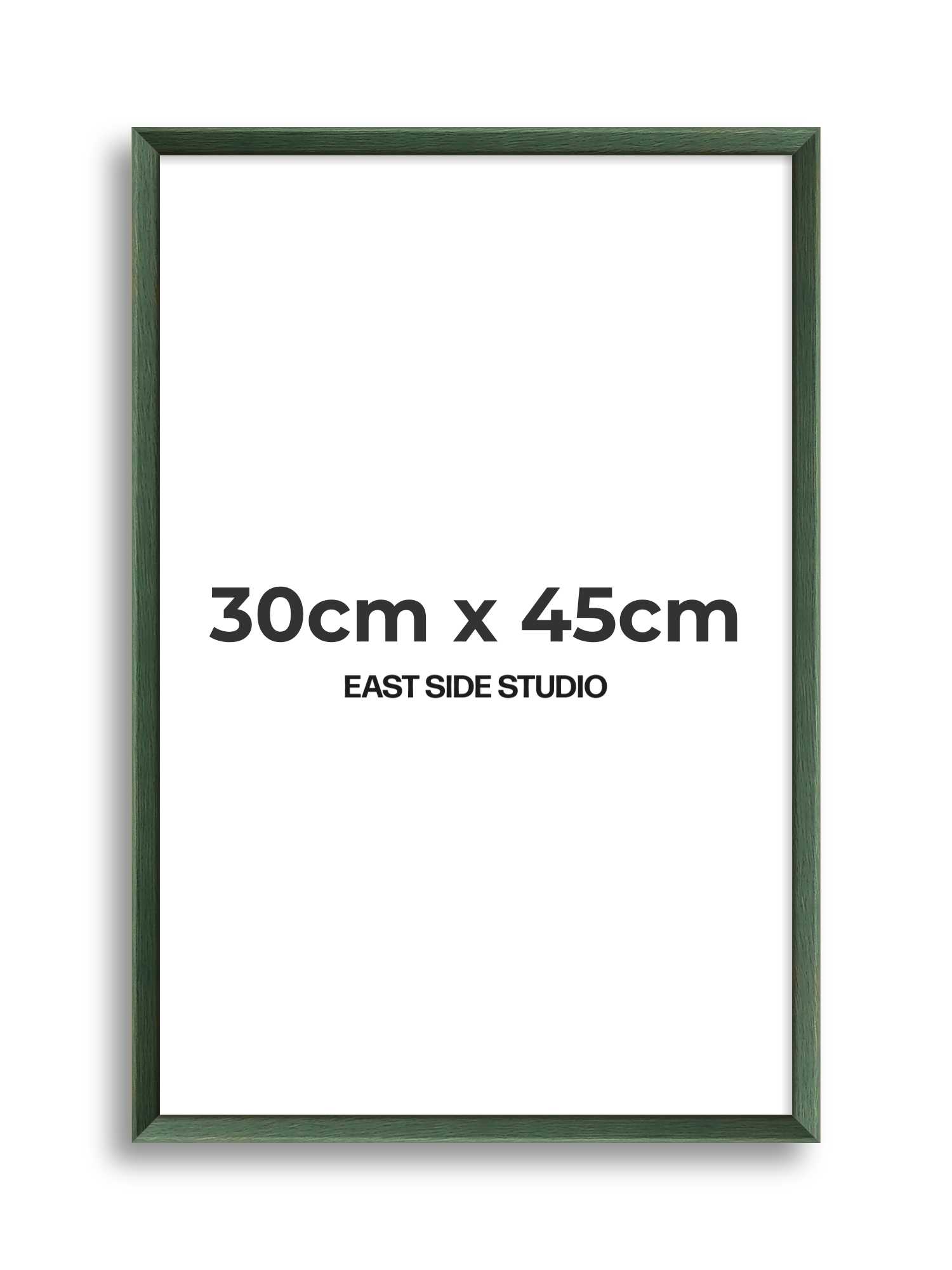 Forest Green Stain 30cm x 45cm picture frame
