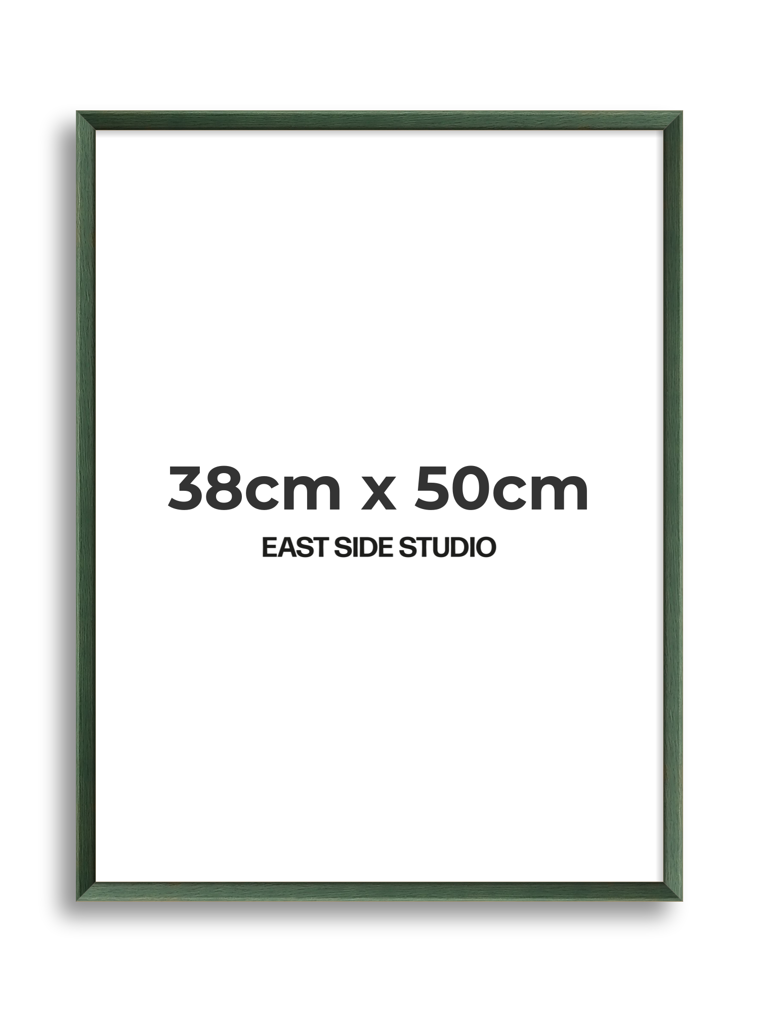 Forest Green Stain 38cm x 50cm picture frame