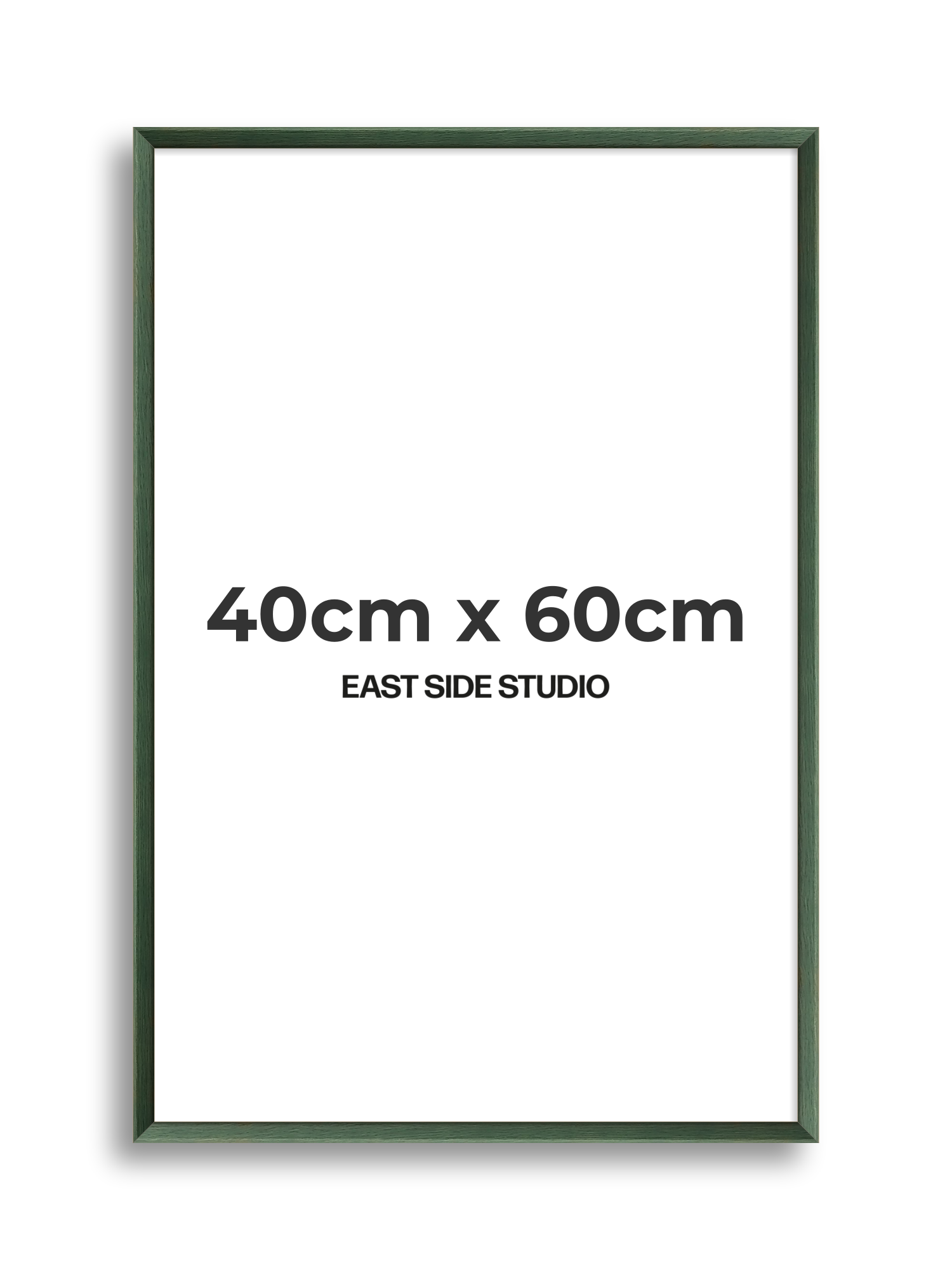Forest Green Stain 40cm x 60cm picture frame