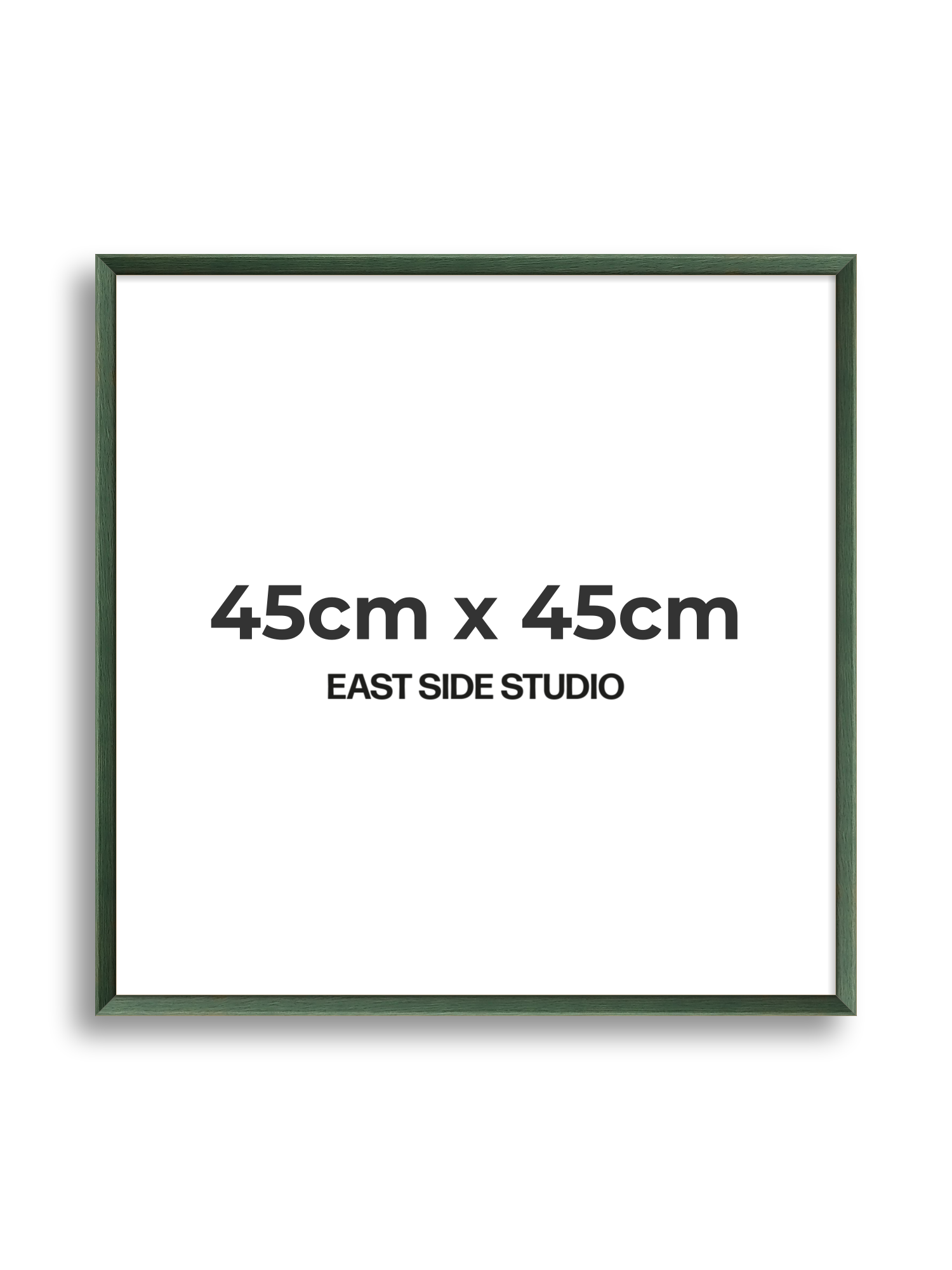 Forest Green Stain 45cm x 45cm picture frame