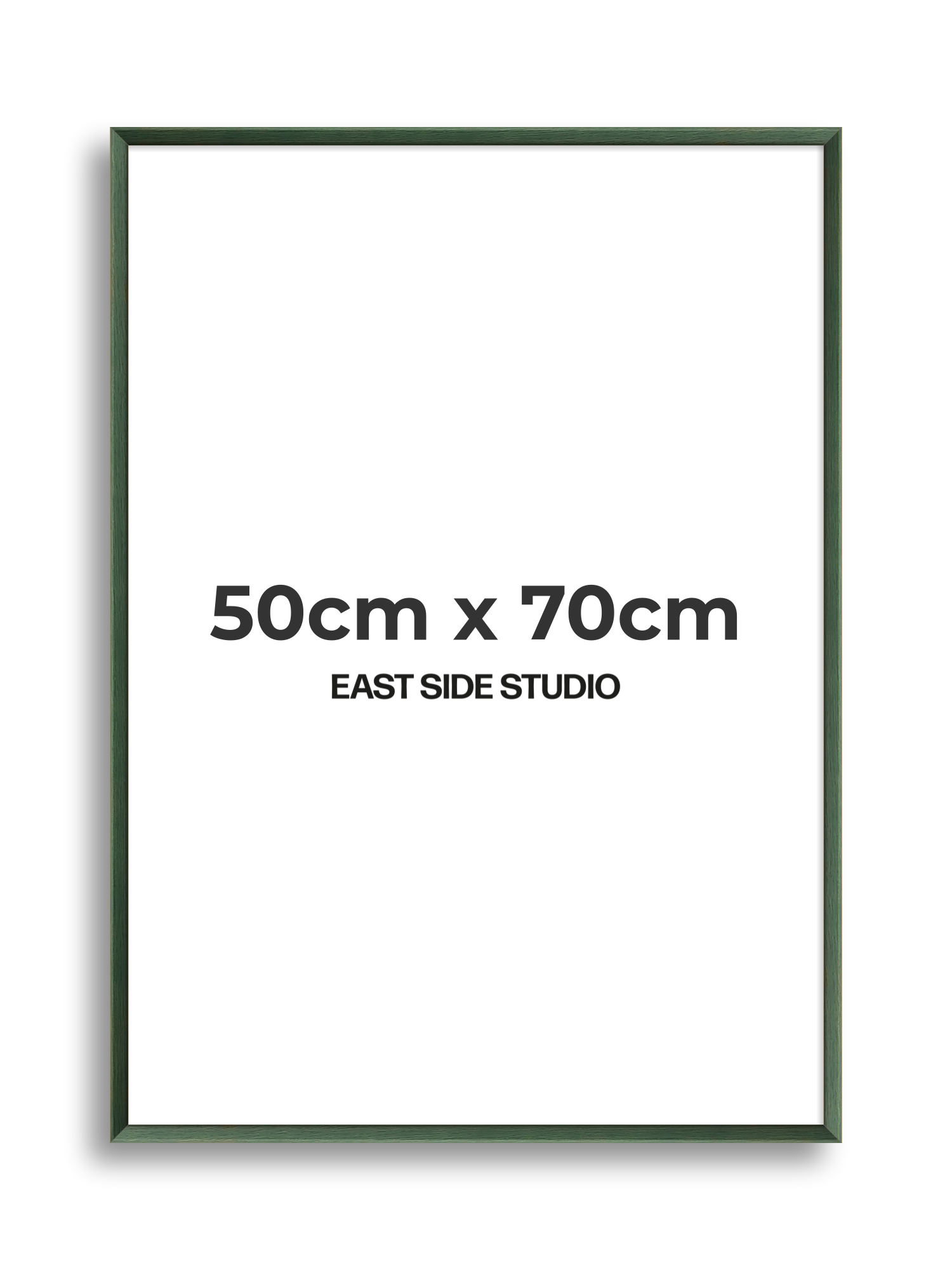 Forest Green Stain 50cm x 70cm picture frame