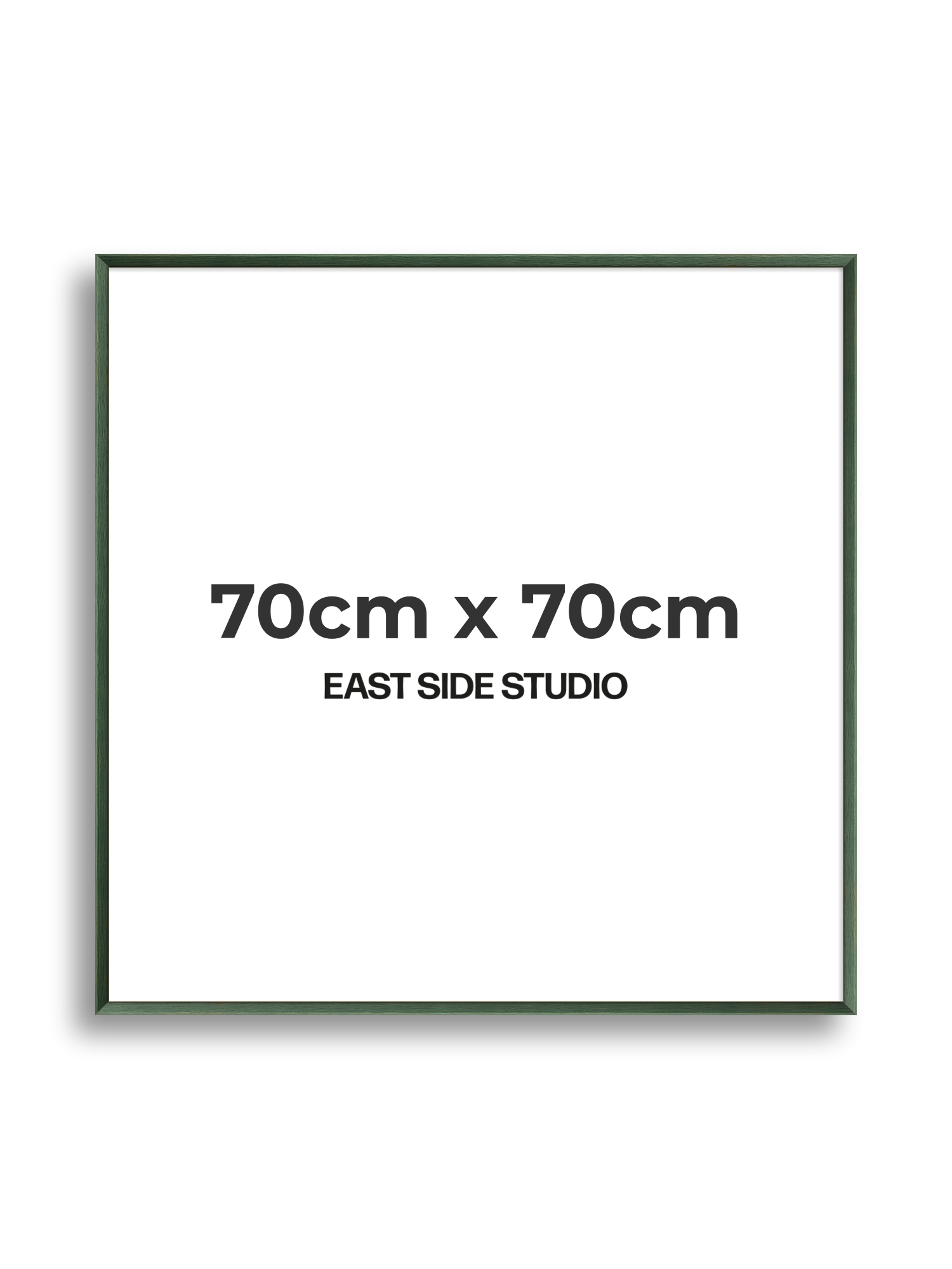 Forest Green Stain 70cm x 70cm picture frame