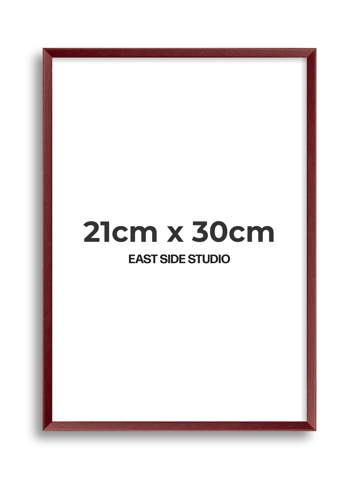Burgundy 21cm x 30cm picture frame