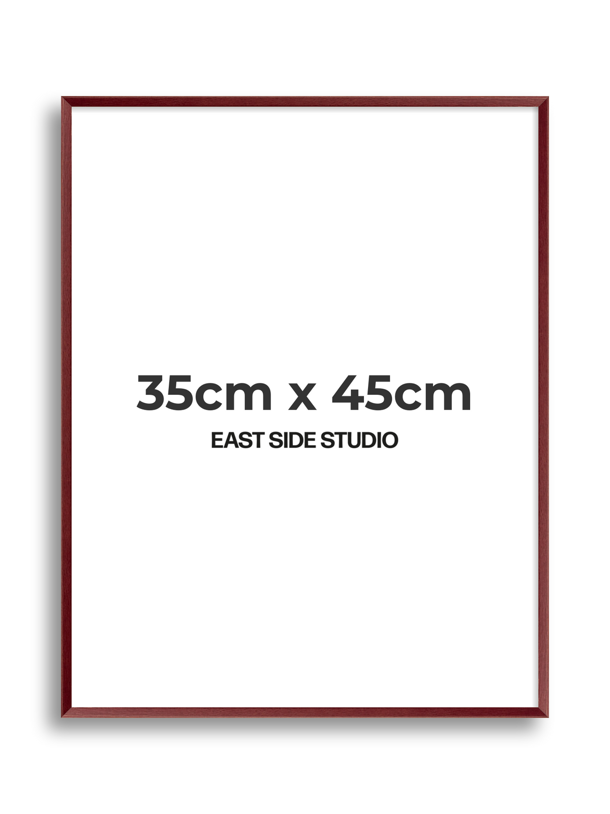 Burgundy 35cm x 45cm picture frame