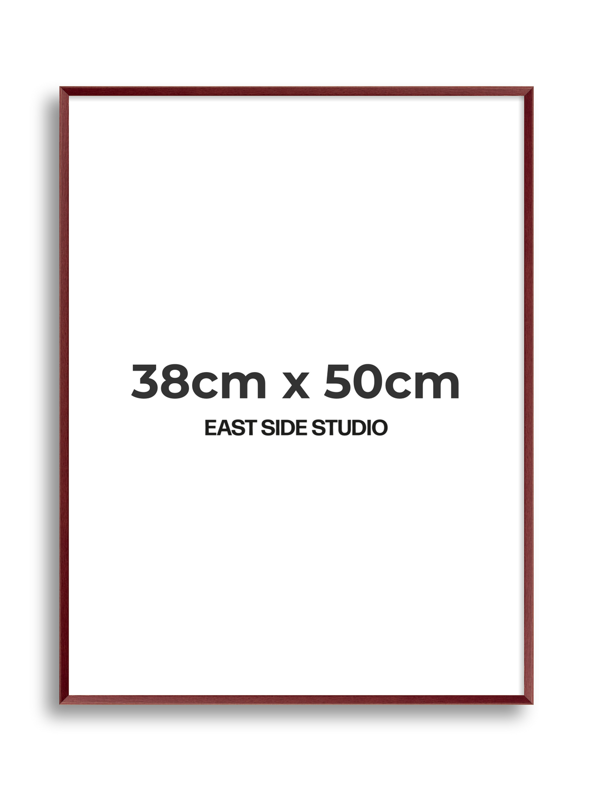 Burgundy 38cm x 50cm picture frame