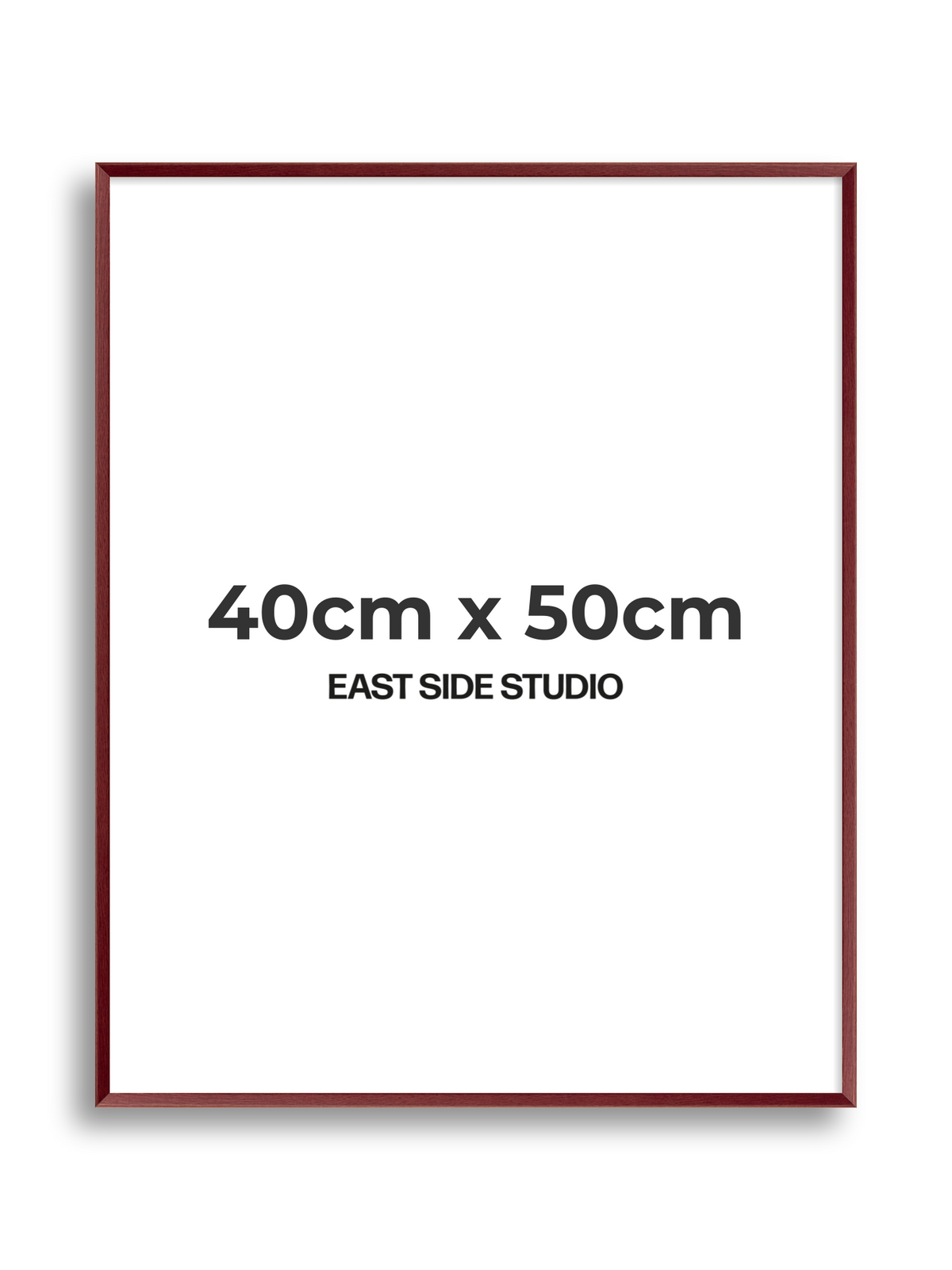 Burgundy 40cm x 50cm picture frame