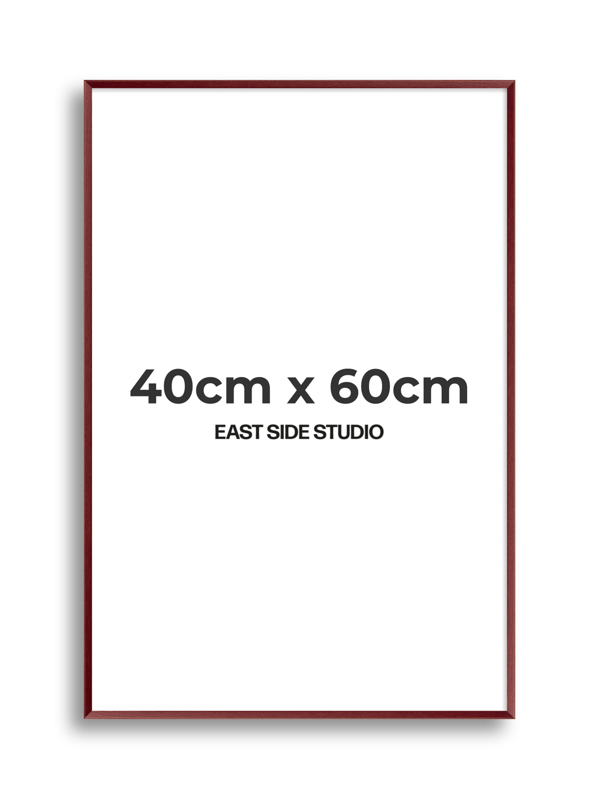 Burgundy 40cm x 60cm picture frame
