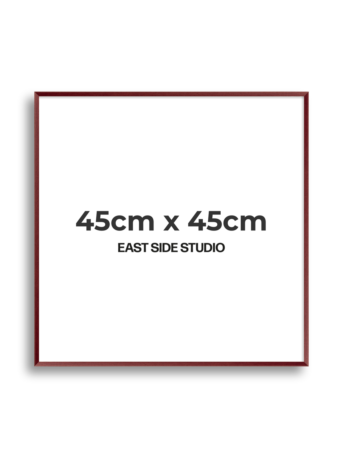 Burgundy 45cm x 45cm picture frame