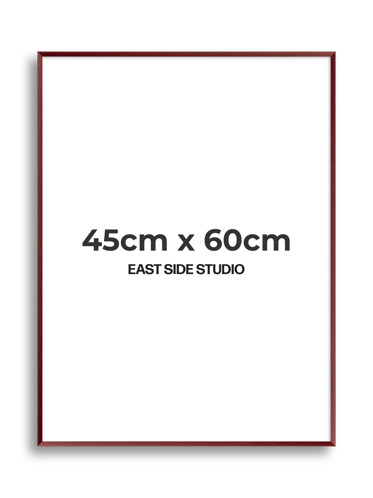 Burgundy 45cm x 60cm picture frame