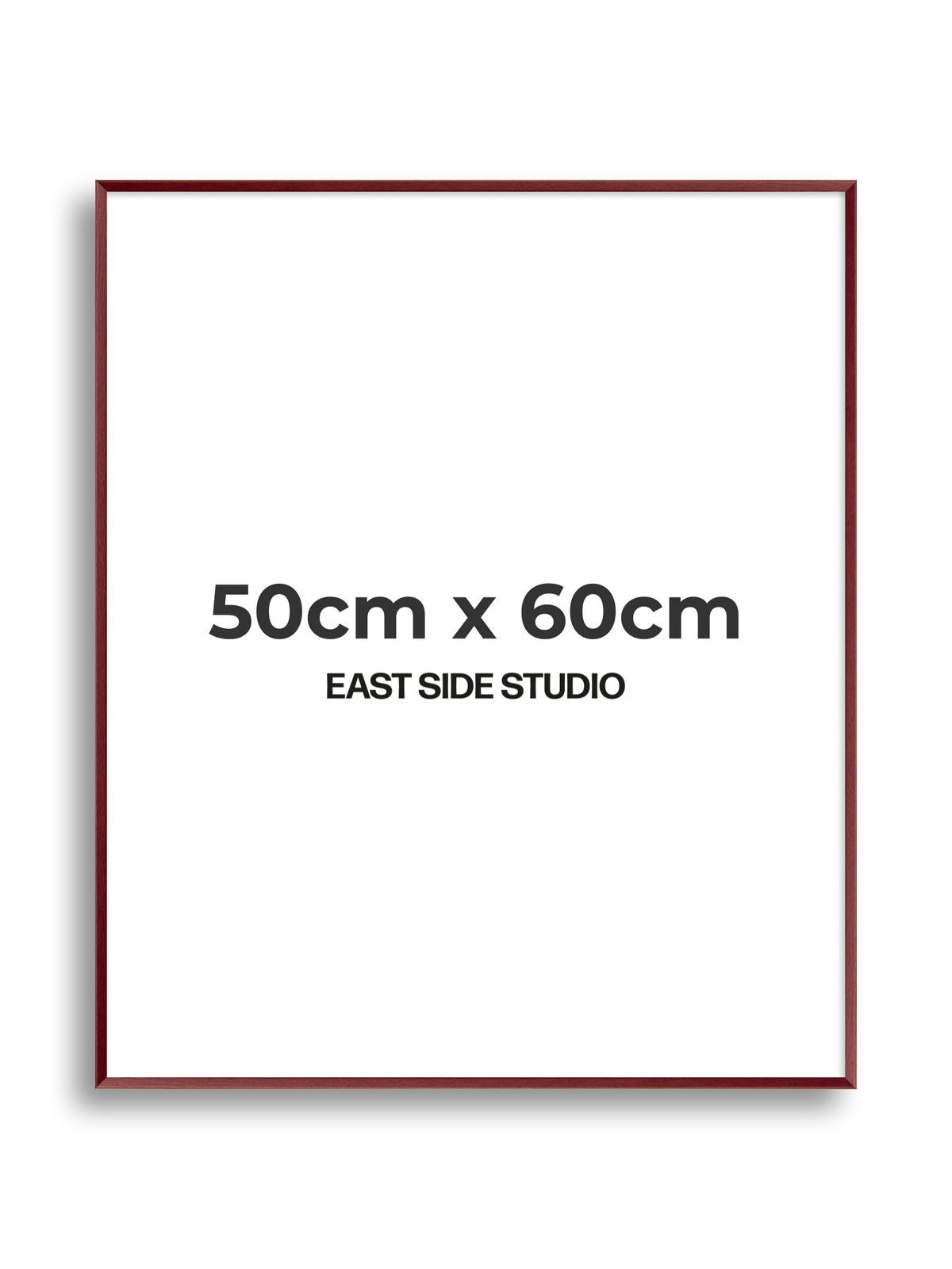 Burgundy 50cm x 60cm picture frame