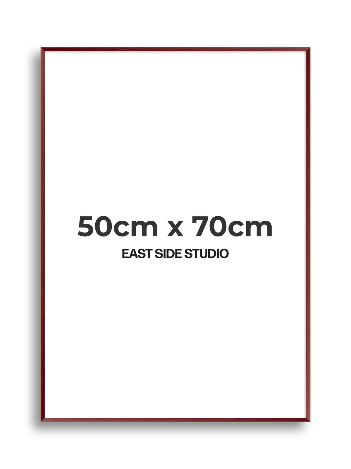 Burgundy 50cm x 70cm picture frame