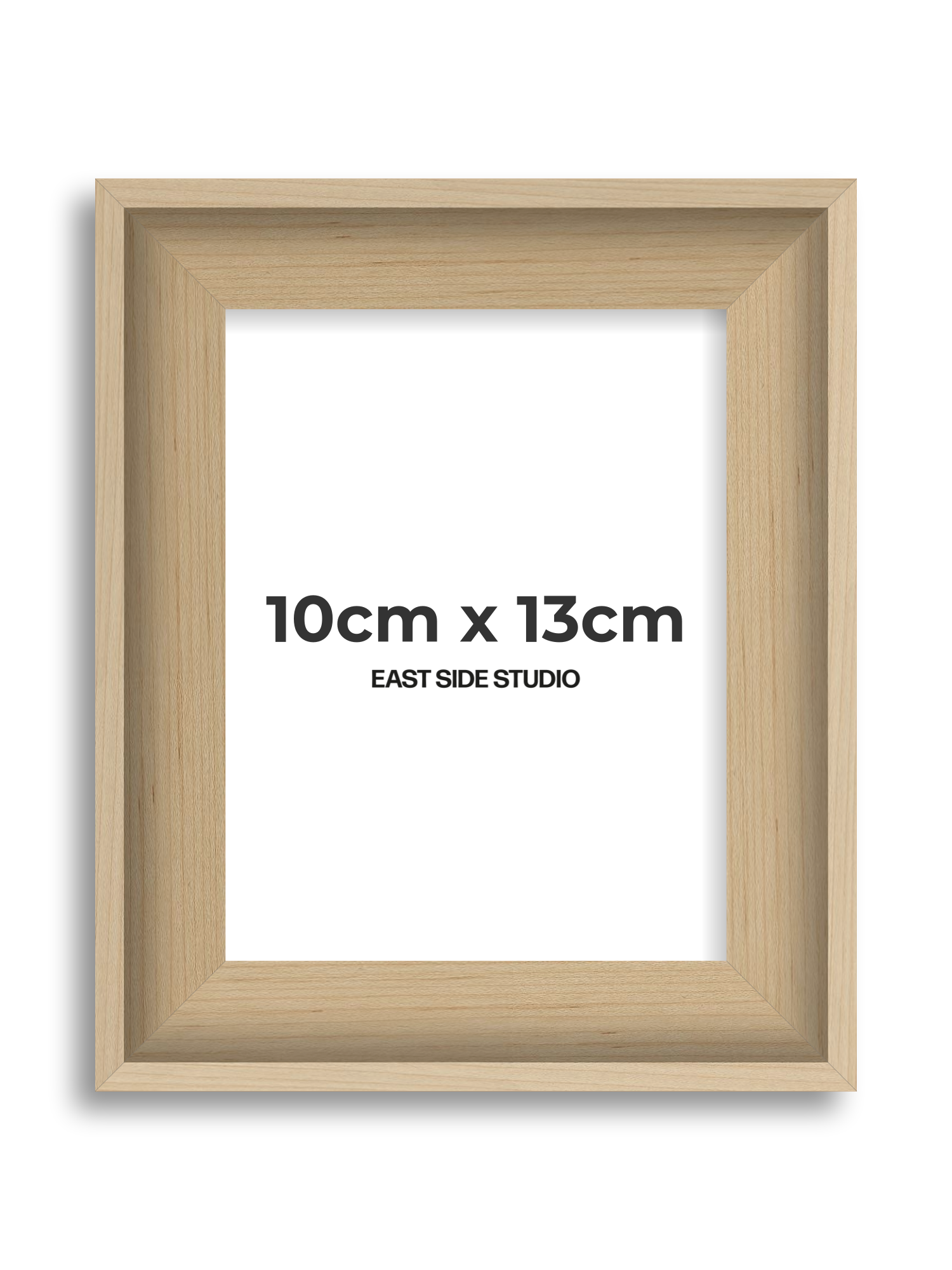 Maple 10cm x 13cm picture frame