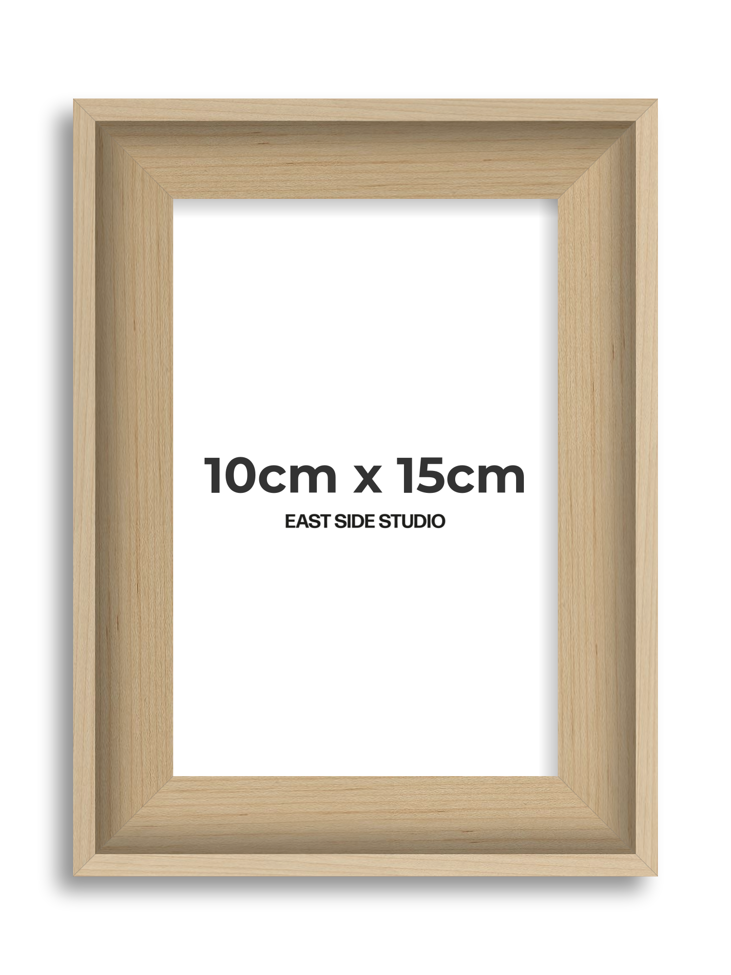 Maple 10cm x 15cm picture frame